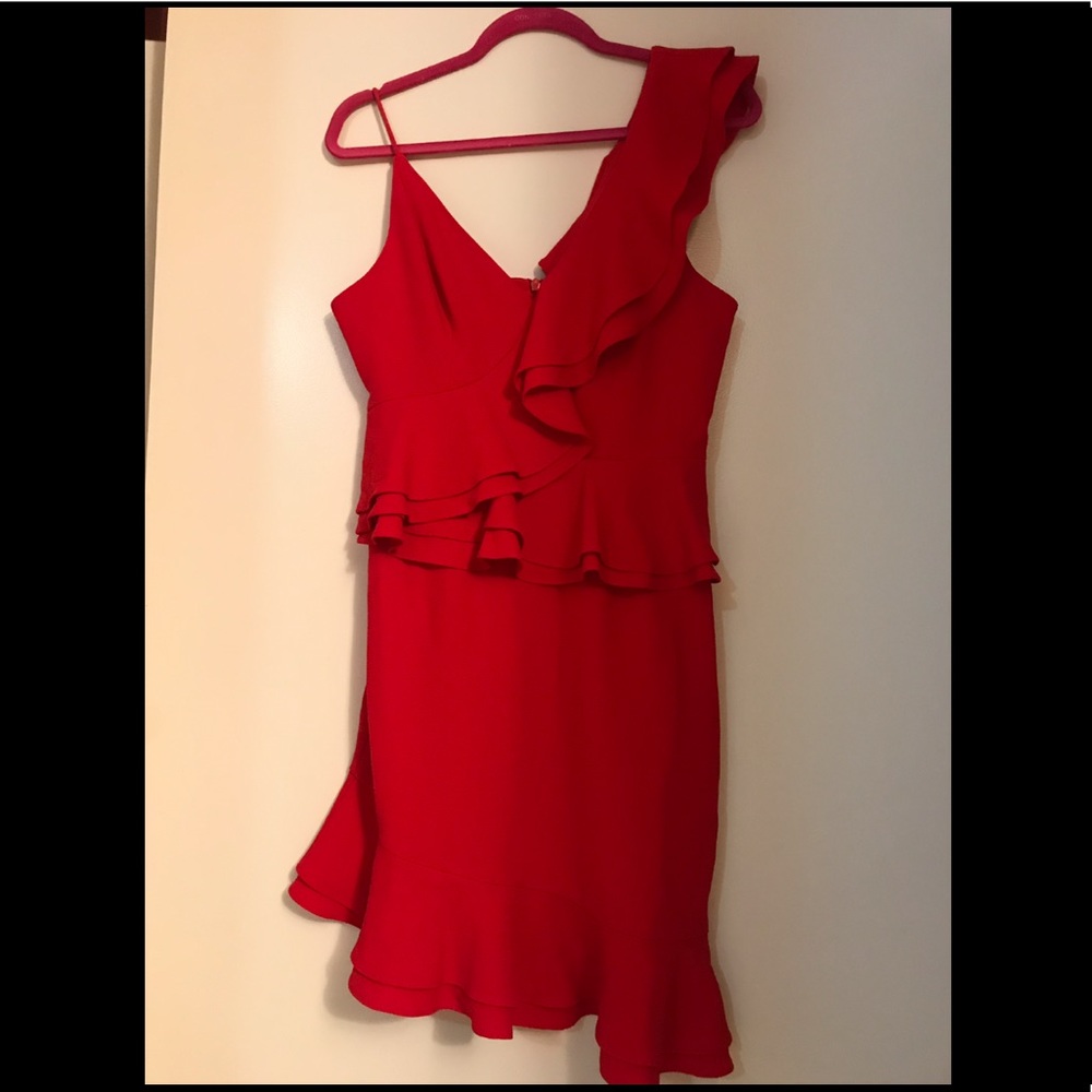 Red dress
